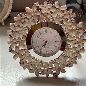 Bombay Company clock and candle holder